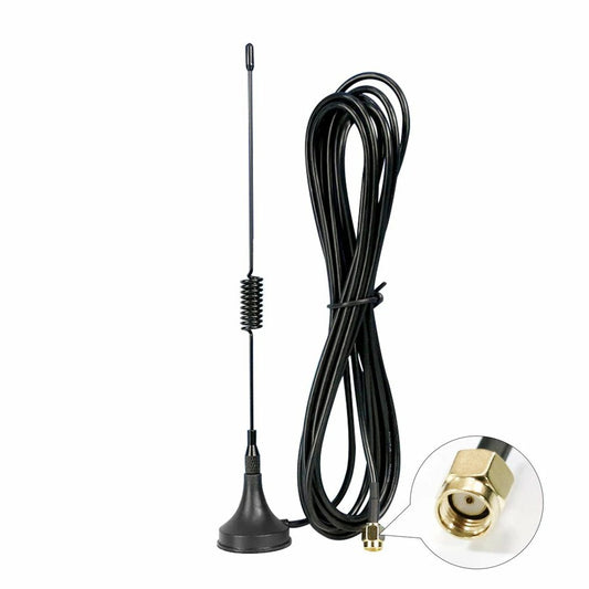 2.4 GHz 7 DBI無線WiFi WLAN 5 X範囲拡声器アンテナ拡張器+台座10フィート